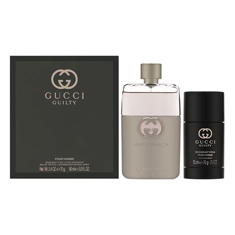 gucci guilty deodorant spray|gucci guilty for men set.